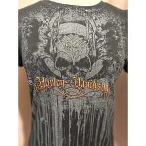 Harley Davidson Las Vegas T Shirt Womens NO SIZE TAG SEE MEASUREMENTS